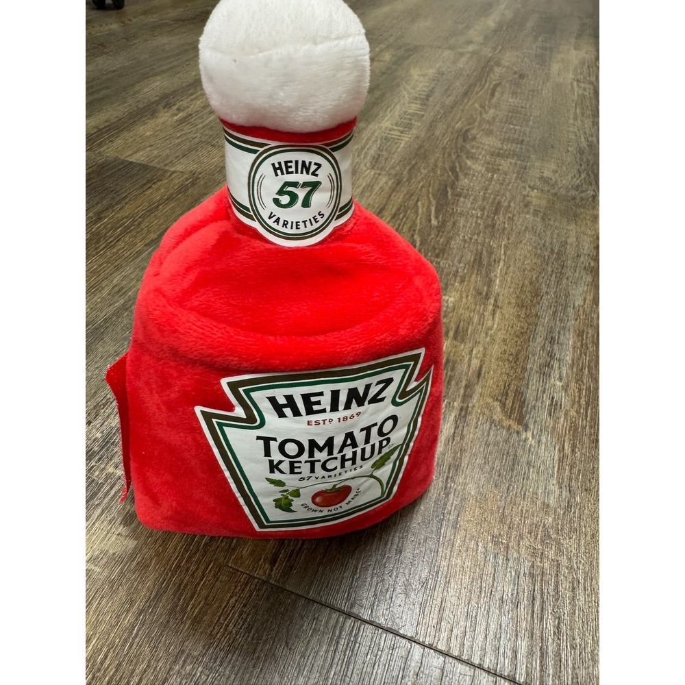 Anirollz Plush Red Heinz Tomato Ketchup Collectible Soft Toy Novelty Cute